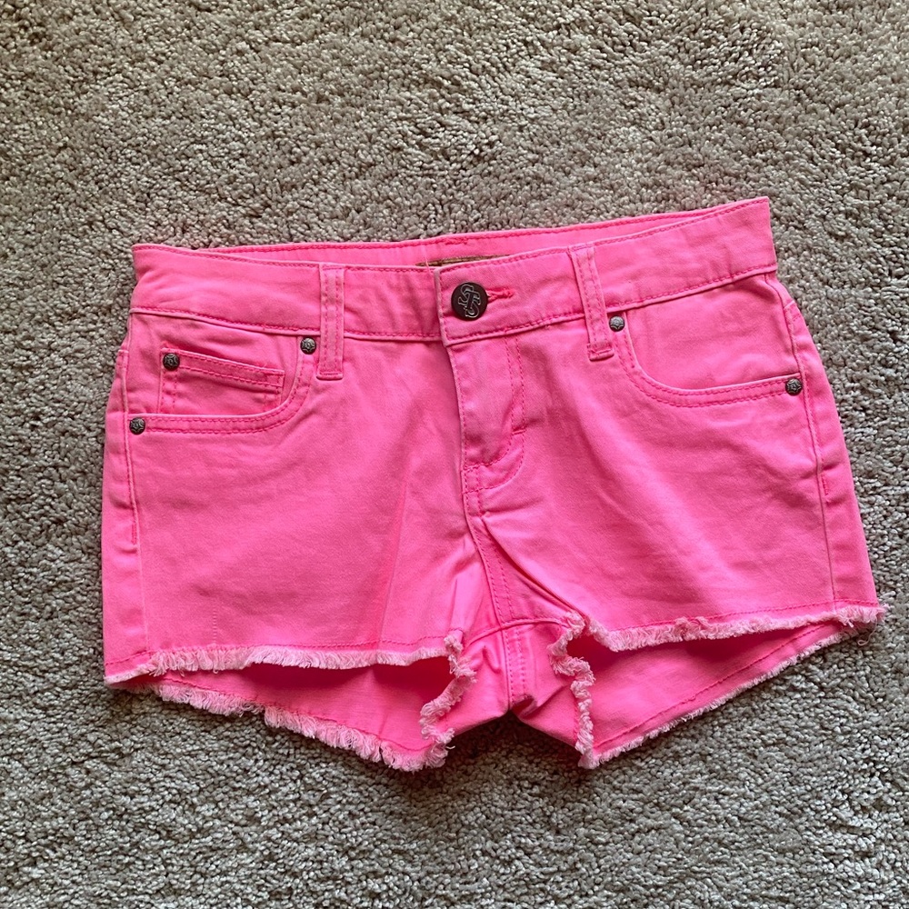 Like new! Neon Pink Shorts—Size 1